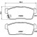 Juego de pastillas de freno 8DB 355 015-071 Hella, Miniatura 4