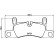 Juego de pastillas de freno 8DB 355 015-121 Hella, Miniatura 4
