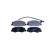 Juego de pastillas de freno 8DB 355 015-311 Hella, Miniatura 4