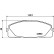 Juego de pastillas de freno 8DB 355 015-831 Hella, Miniatura 4
