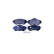 Juego de pastillas de freno 8DB 355 015-931 Hella