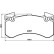 Juego de pastillas de freno 8DB 355 015-991 Hella, Miniatura 4