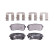 Juego de pastillas de freno 8DB 355 016-221 Hella, Miniatura 2