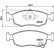 Juego de pastillas de freno 8DB 355 016-231 Hella, Miniatura 4