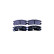 Juego de pastillas de freno 8DB 355 016-591 Hella