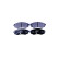 Juego de pastillas de freno 8DB 355 016-691 Hella