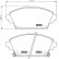 Juego de pastillas de freno 8DB 355 017-171 Hella, Miniatura 4