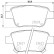 Juego de pastillas de freno 8DB 355 017-331 Hella, Miniatura 4