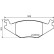Juego de pastillas de freno 8DB 355 017-491 Hella, Miniatura 4