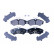 Juego de pastillas de freno 8DB 355 017-881 Hella