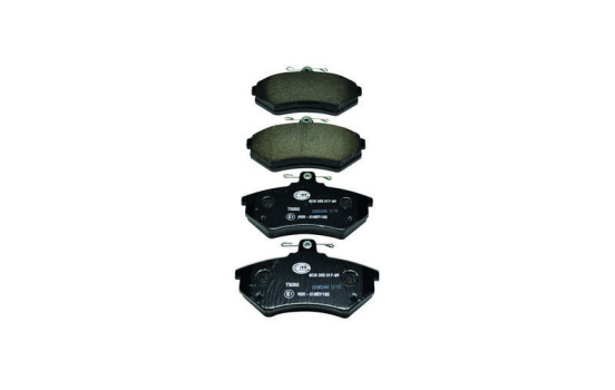 Juego de pastillas de freno 8DB 355 017-891 Hella