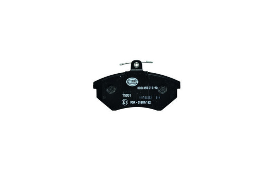Juego de pastillas de freno 8DB 355 017-901 Hella, Imagen 2