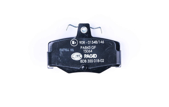 Juego de pastillas de freno 8DB 355 018-021 Hella, Imagen 3