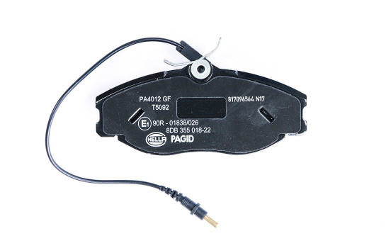 Juego de pastillas de freno 8DB 355 018-221 Hella, Imagen 2