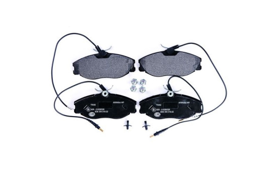 Juego de pastillas de freno 8DB 355 018-221 Hella, Imagen 4