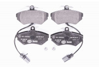 Juego de pastillas de freno 8DB 355 018-391 Hella