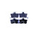 Juego de pastillas de freno 8DB 355 018-611 Hella, Miniatura 3
