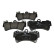 Juego de pastillas de freno 8DB 355 018-691 Hella, Miniatura 2