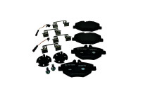 Juego de pastillas de freno 8DB 355 018-731 Hella
