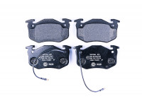 Juego de pastillas de freno 8DB 355 018-941 Hella