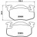 Juego de pastillas de freno 8DB 355 019-141 Hella, Miniatura 7