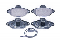 Juego de pastillas de freno 8DB 355 019-151 Hella