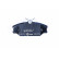 Juego de pastillas de freno 8DB 355 019-181 Hella, Miniatura 3
