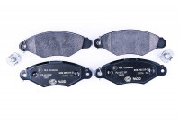 Juego de pastillas de freno 8DB 355 019-311 Hella