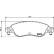 Juego de pastillas de freno 8DB 355 019-431 Hella, Miniatura 7