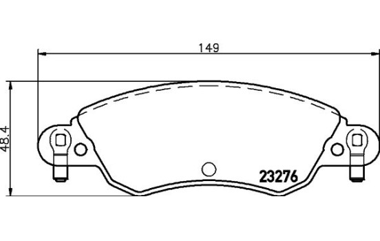 Juego de pastillas de freno 8DB 355 019-431 Hella, Imagen 7