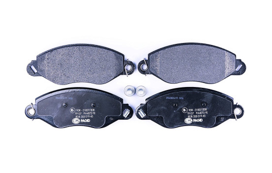 Juego de pastillas de freno 8DB 355 019-451 Hella
