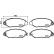 Juego de pastillas de freno 8DB 355 019-451 Hella, Miniatura 7