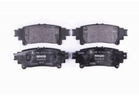 Juego de pastillas de freno 8DB 355 020-001 Hella