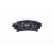Juego de pastillas de freno 8DB 355 020-001 Hella, Miniatura 2