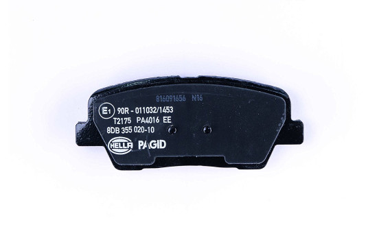 Juego de pastillas de freno 8DB 355 020-101 Hella, Imagen 3