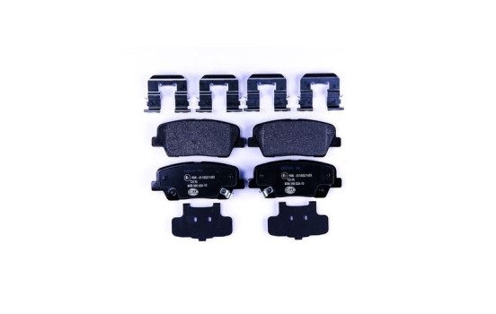 Juego de pastillas de freno 8DB 355 020-101 Hella, Imagen 4