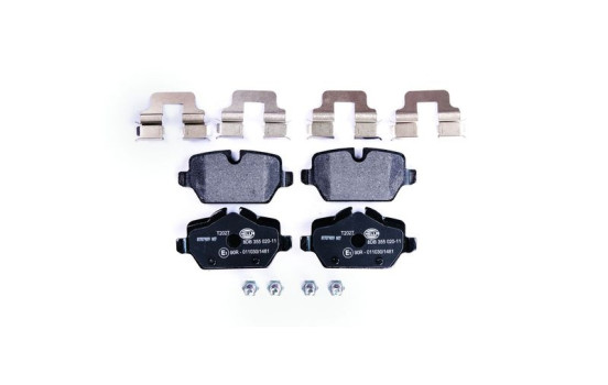 Juego de pastillas de freno 8DB 355 020-111 Hella, Imagen 4