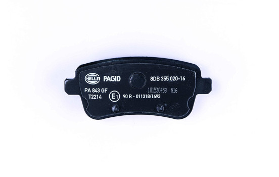 Juego de pastillas de freno 8DB 355 020-161 Hella, Imagen 3