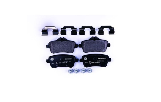Juego de pastillas de freno 8DB 355 020-161 Hella, Imagen 4