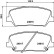 Juego de pastillas de freno 8DB 355 020-591 Hella, Miniatura 7