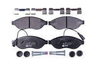 Juego de pastillas de freno 8DB 355 020-661 Hella