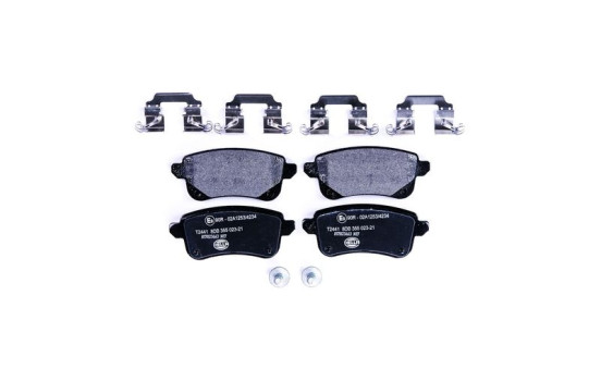 Juego de pastillas de freno 8DB 355 023-211 Hella