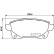 Juego de pastillas de freno 8DB 355 023-211 Hella, Miniatura 4