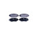 Juego de pastillas de freno 8DB 355 023-241 Hella