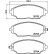 Juego de pastillas de freno 8DB 355 023-241 Hella, Miniatura 4