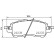 Juego de pastillas de freno 8DB 355 024-721 Hella, Miniatura 4