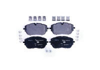 Juego de pastillas de freno 8DB 355 024-731 Hella