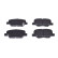 Juego de pastillas de freno ADC44288 Blue Print