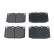Juego de pastillas de freno ADM54224 Blue Print