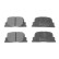 Juego de pastillas de freno ADT342179 Blue Print